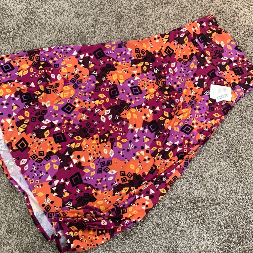 Colorful maxi skirt